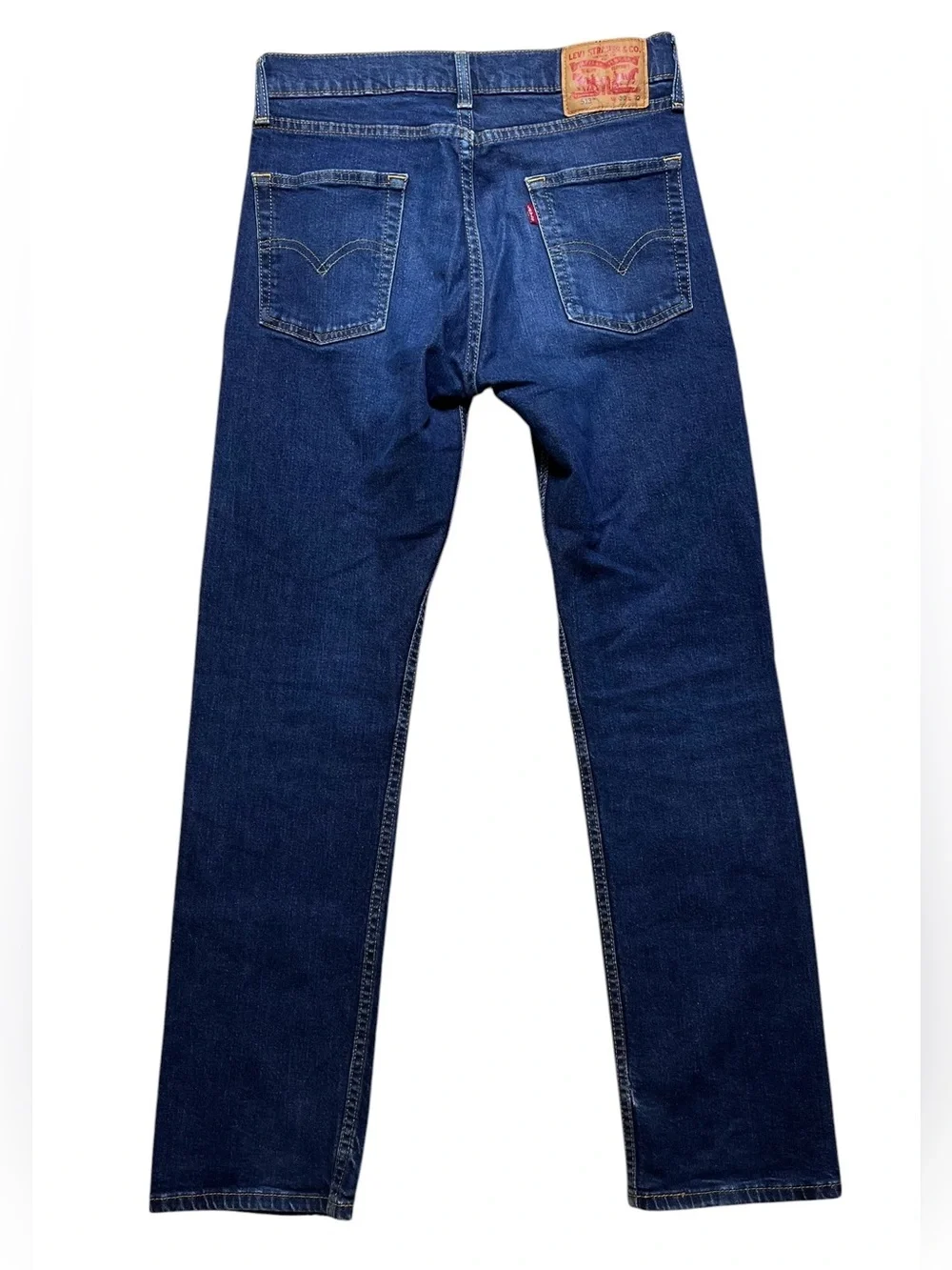 Levi’s 513 Slim Straight Jeans Men’s 30x32 Dark Wash Denim Excellent Condition